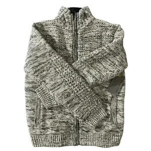 Amongst Others Men’s Full Zip Insulated Sweater Gray Size Medium NWT